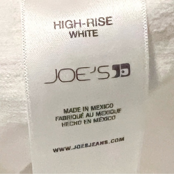 Joe’s Jeans White High Waisted Flared Pants - Picture 6 of 9